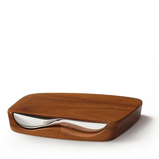 Nambé Gourmet Blend Bar Board with Knife