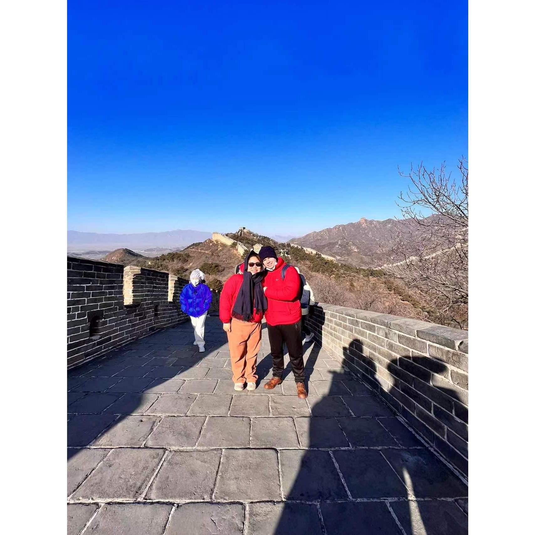 NYE at the great wall