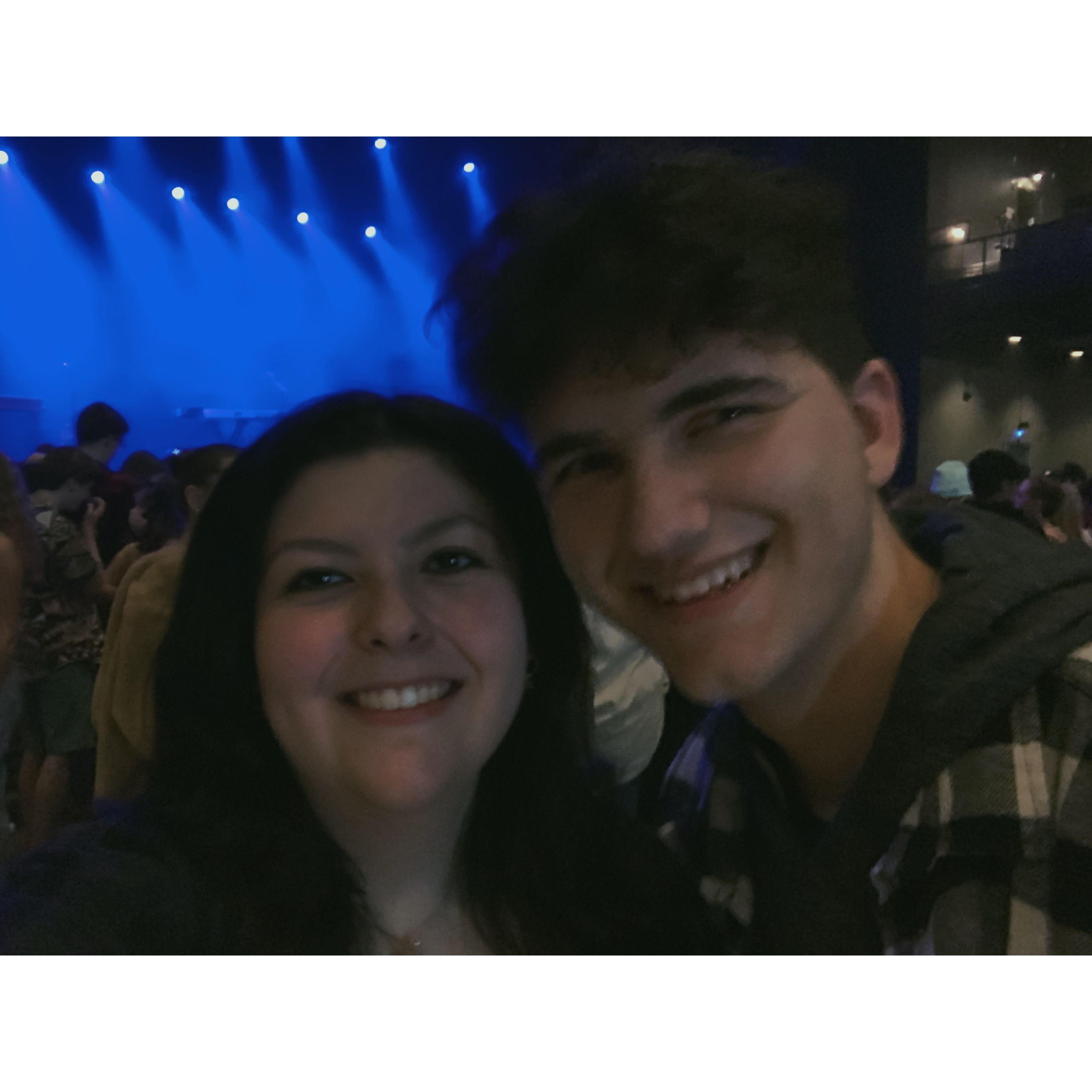 Our first concert together!
