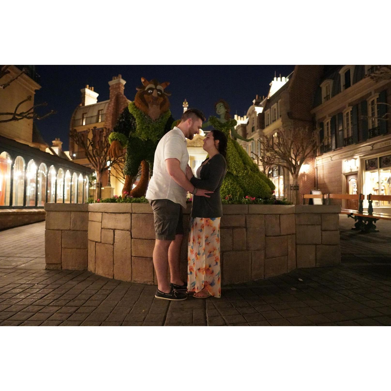 Moments after the proposal
(Thank you Max!!)