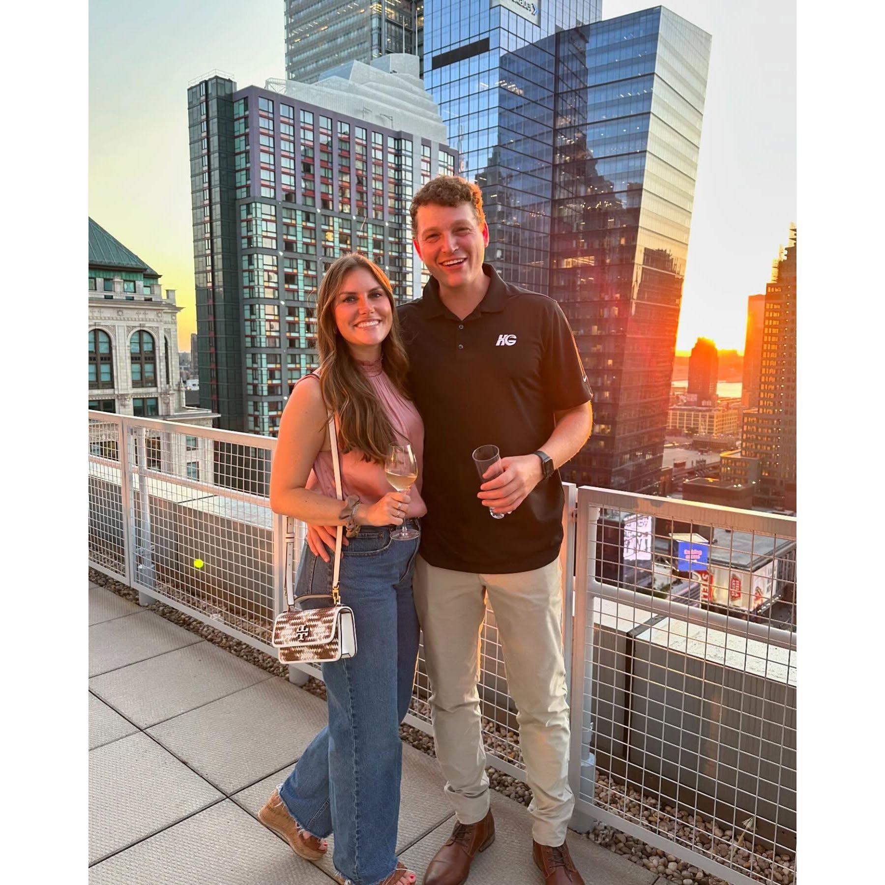 NYC rooftop party!