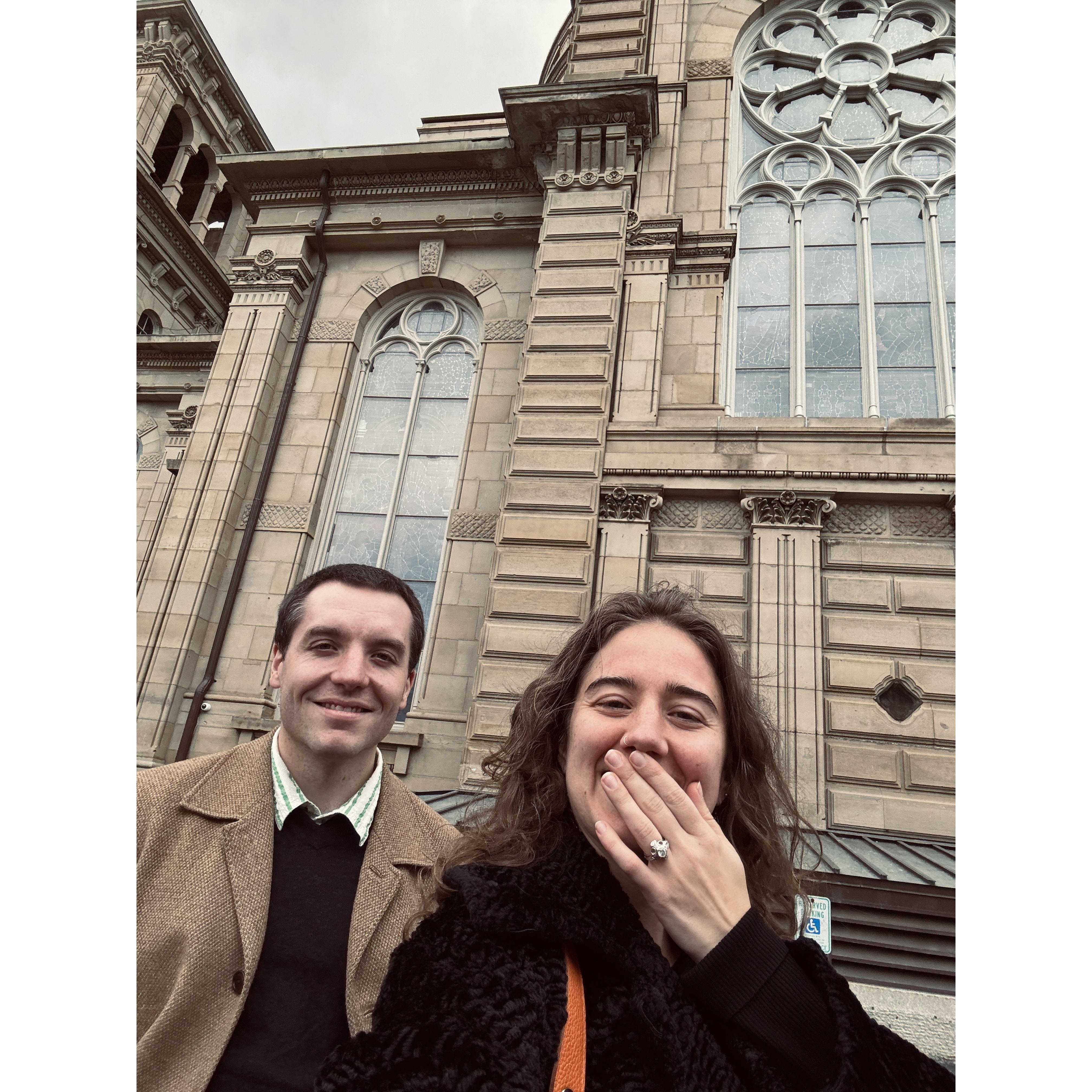 We're engaged!!!