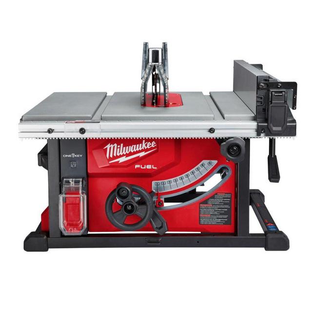 M18 FUEL ONE-KEY 18-Volt Lithium-Ion Brushless Cordless 8-1/4 in. Table Saw Kit W/ (1) 12.0Ah Battery & Rapid Charger