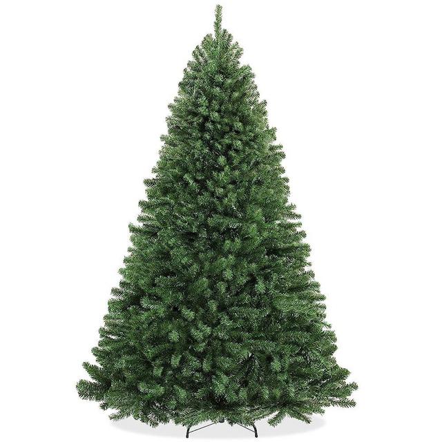 Casafield 7.5FT Realistic Green Spruce Artificial Holiday Christmas Tree with Sturdy Metal Stand