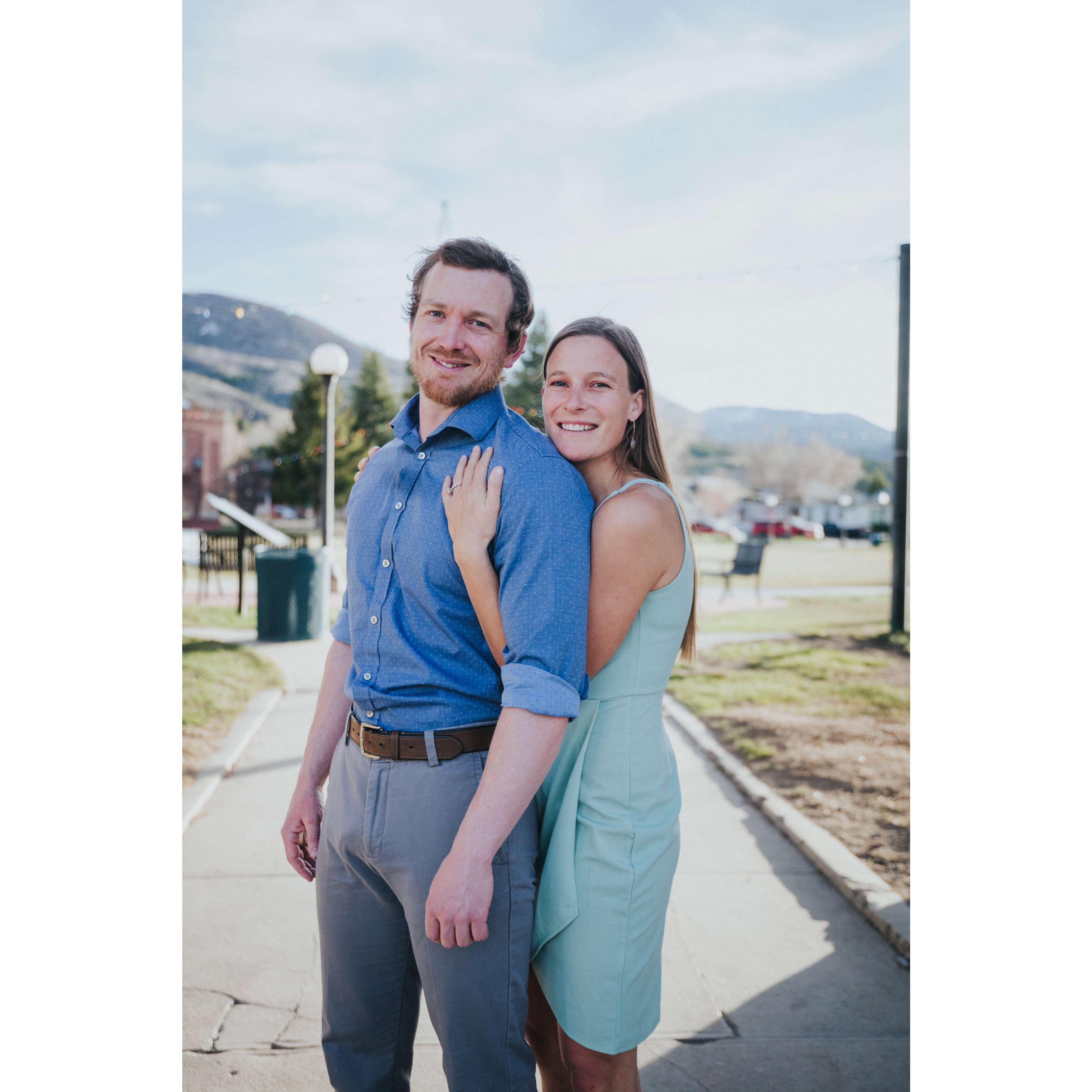 Sam often walks Juliana to work in the morning. This is the Commons where several events are held, holding a special place in our heart.