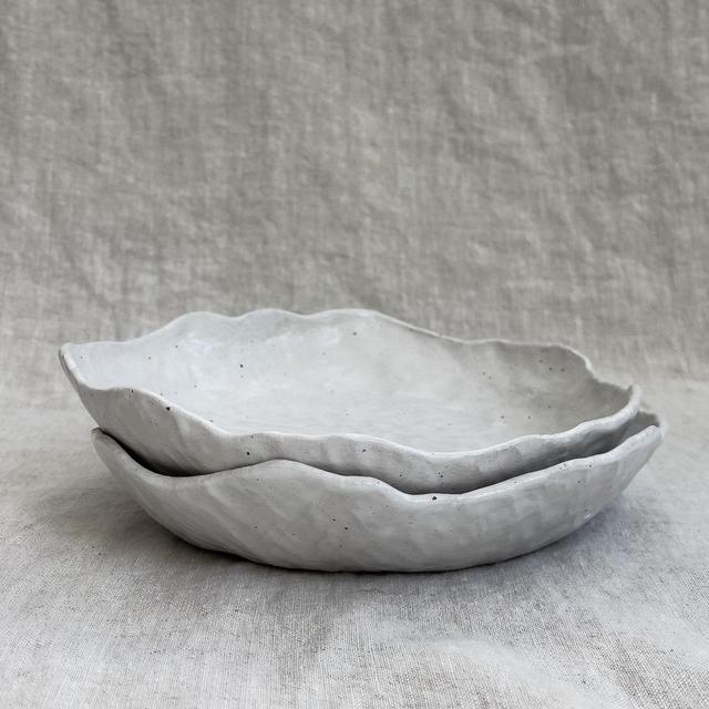 White Flecked Serving, Pasta Bowl, Single...