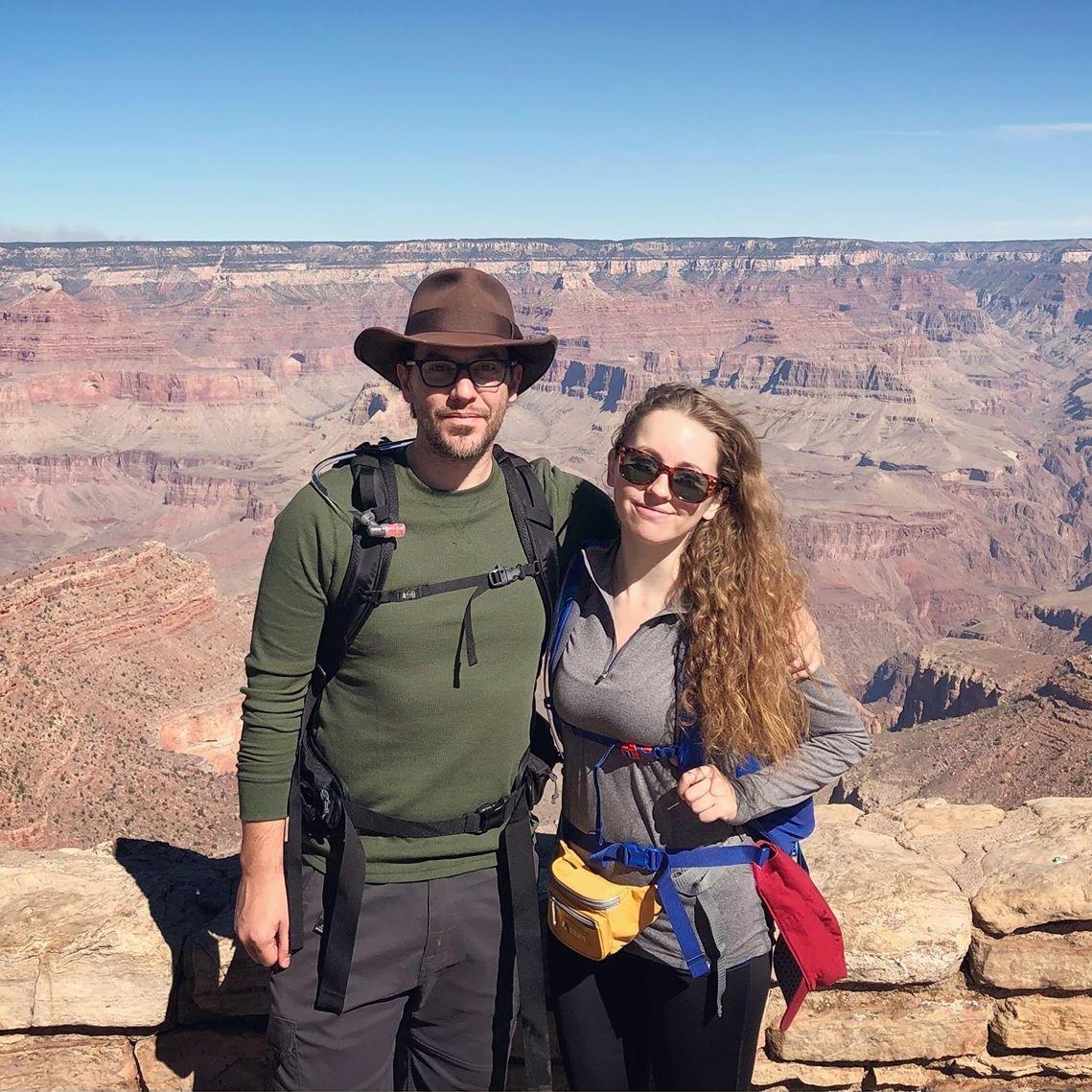 The Grand Canyon for our two year anniversary. The most painful and amazing hike we've ever done.
