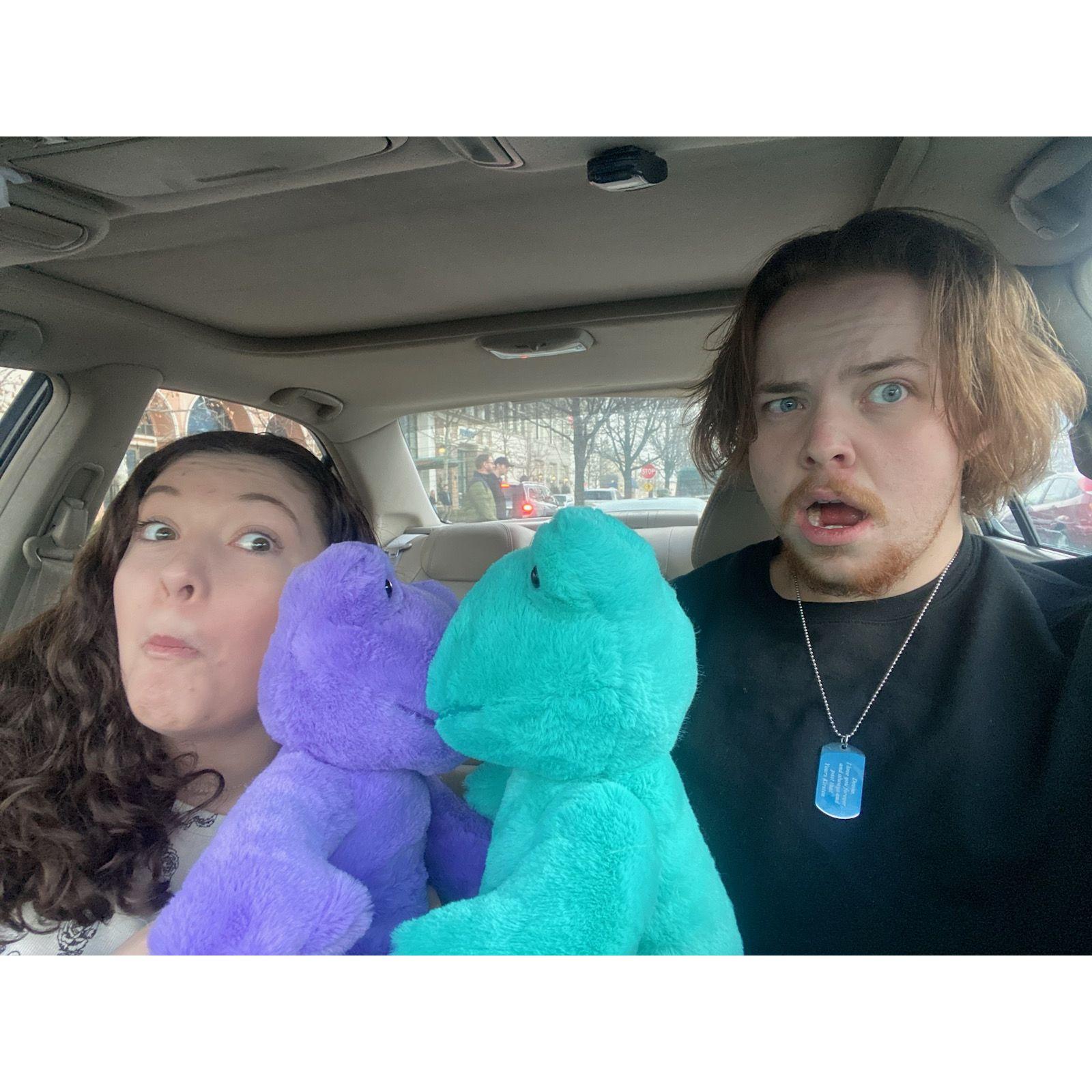 Our first Valentine's day together