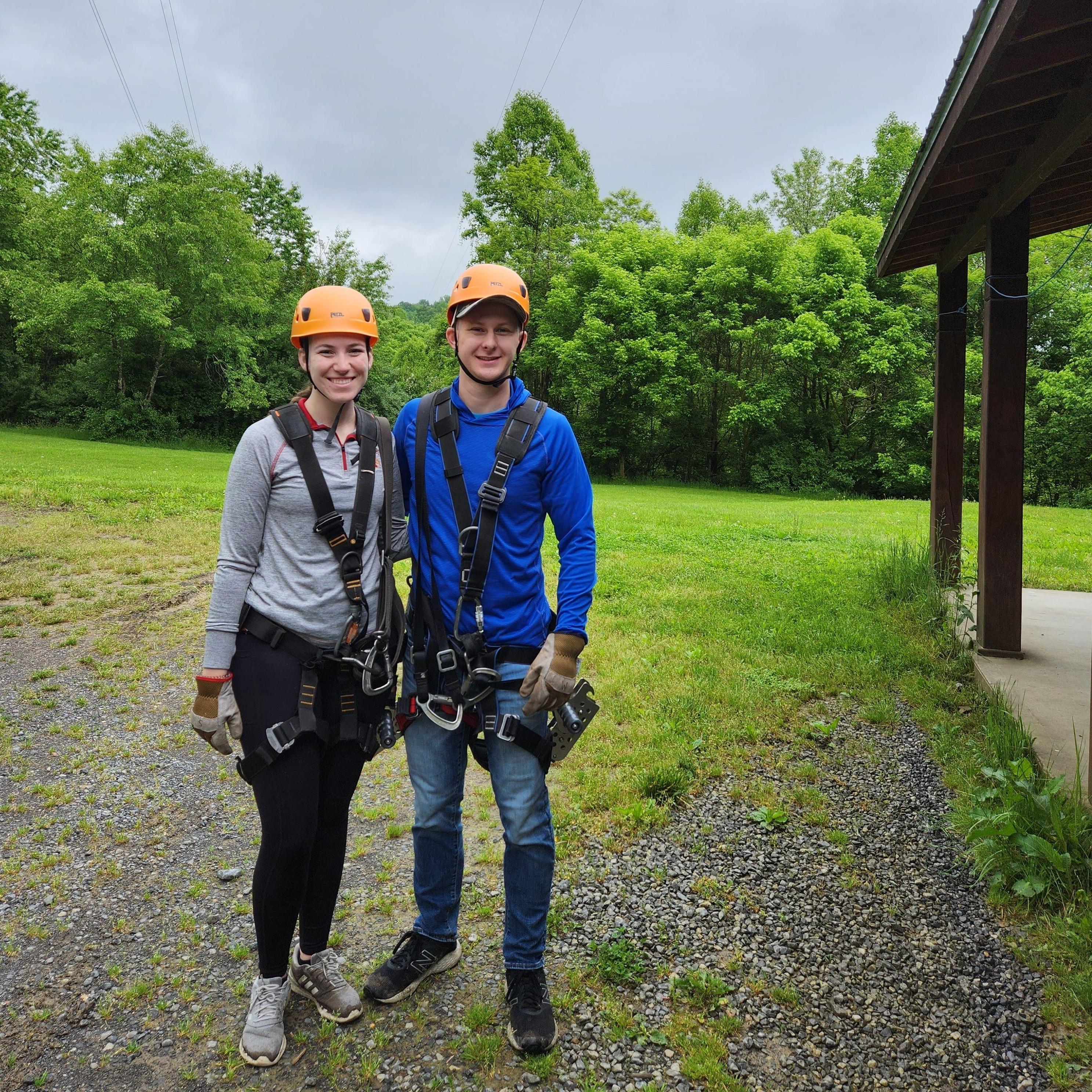 Ziplining in West Virginia
