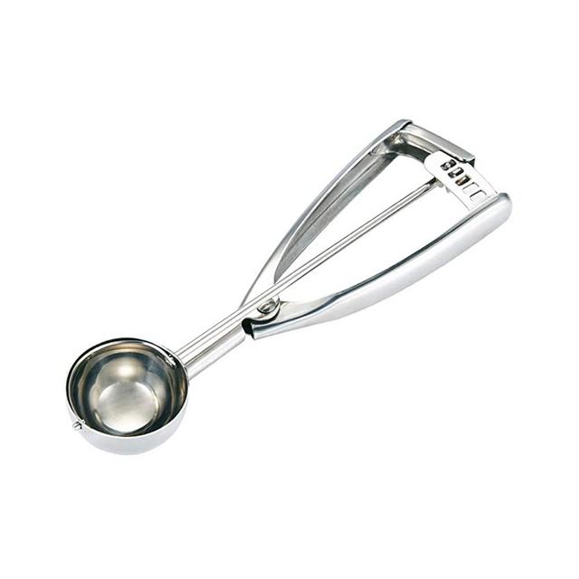 Cookie Scoop - Small Cookie Dough Scoop - Ice Cream Scoop, 1.5 Tablespoon/23ml/0.8 OZ - Selected 18/8 Stainless Steel Cupcake Scoop Melon Baller
