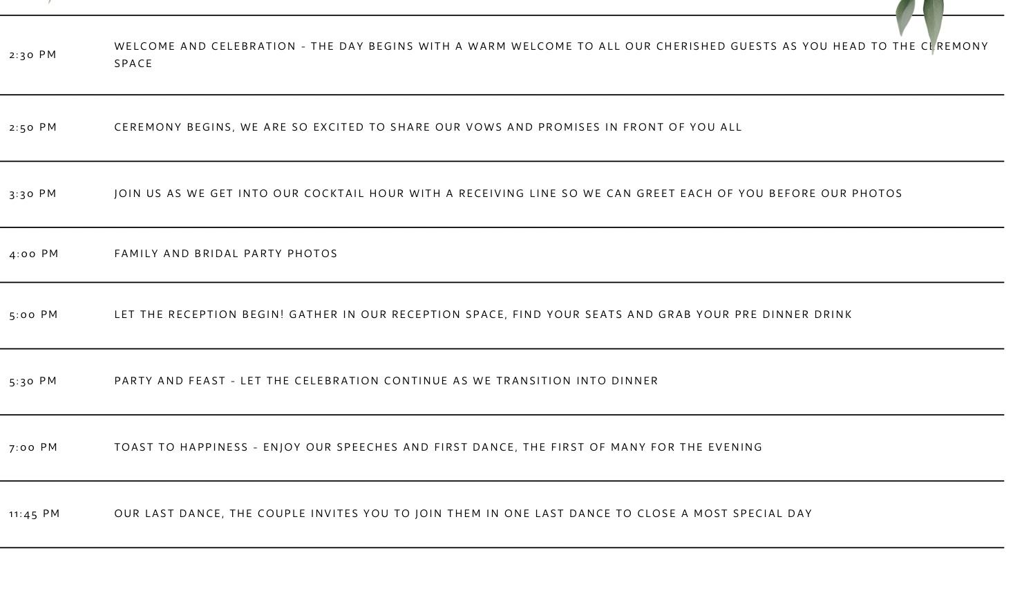 The Wedding Website of Amanda Wigston and Benjamin Schmidt