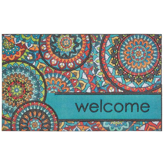1'6"x2'6" Welcome Bohemian Kingdom Doorscapes Mat - Mohawk