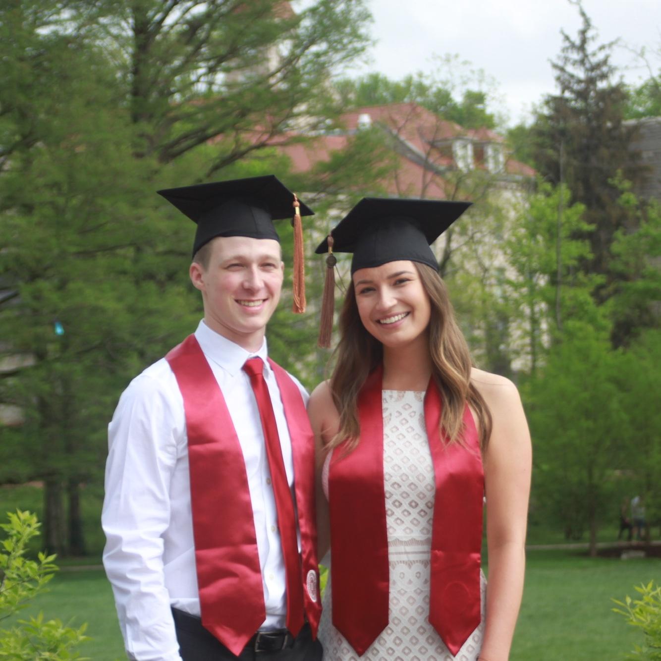 O & K on graduation weekend!