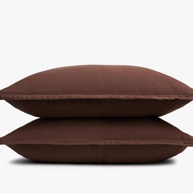 King Linen Sham Set-Raisin