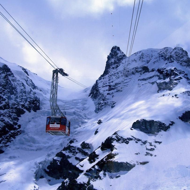 Glacial Swiss Cable Car Experience