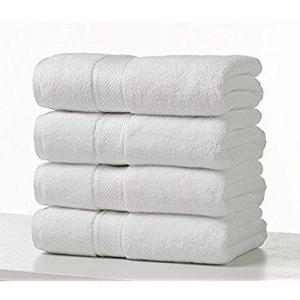 Grand Patrician Suites Optical White 4 Piece Bath Towel Set