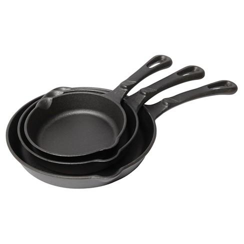 Country Cabin 3-Piece Cast Iron Skillet Set