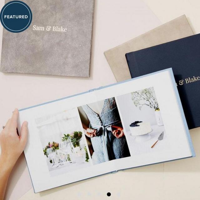 Linen Deluxe Wedding Album