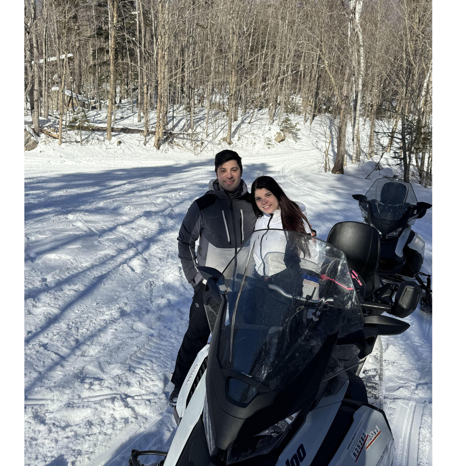 North Conway, NH - our annual snowmobiling winter getaway