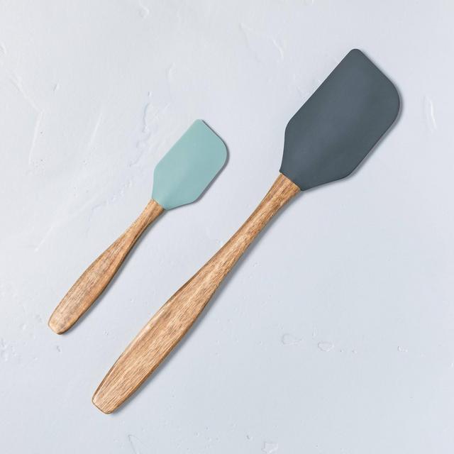 Silicone Spatula Set of 2 Blue/Green - Hearth & Hand™ with Magnolia