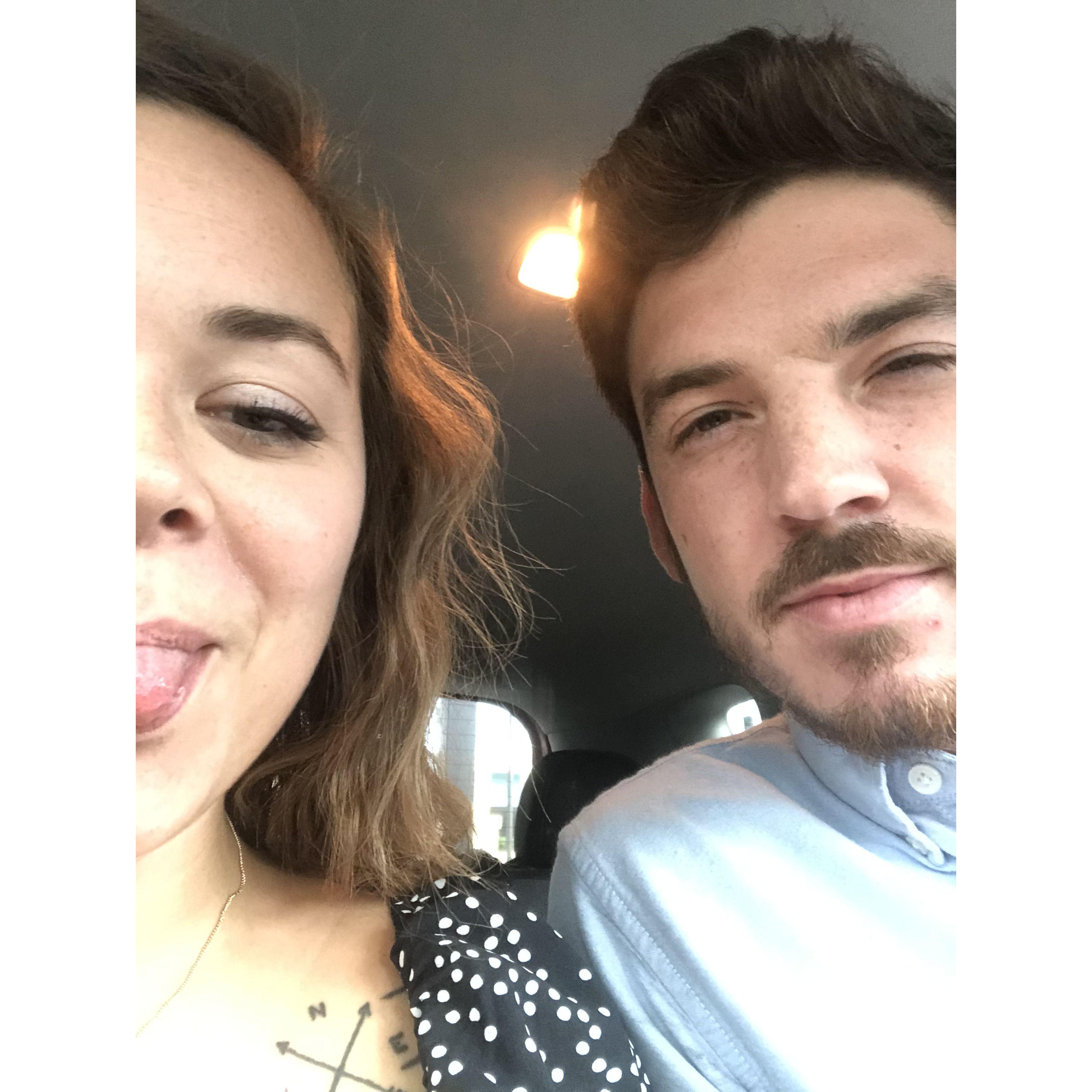 A dinner date he took me on at a place called Edison's in Disney Springs the first time I visited him in Orlando!