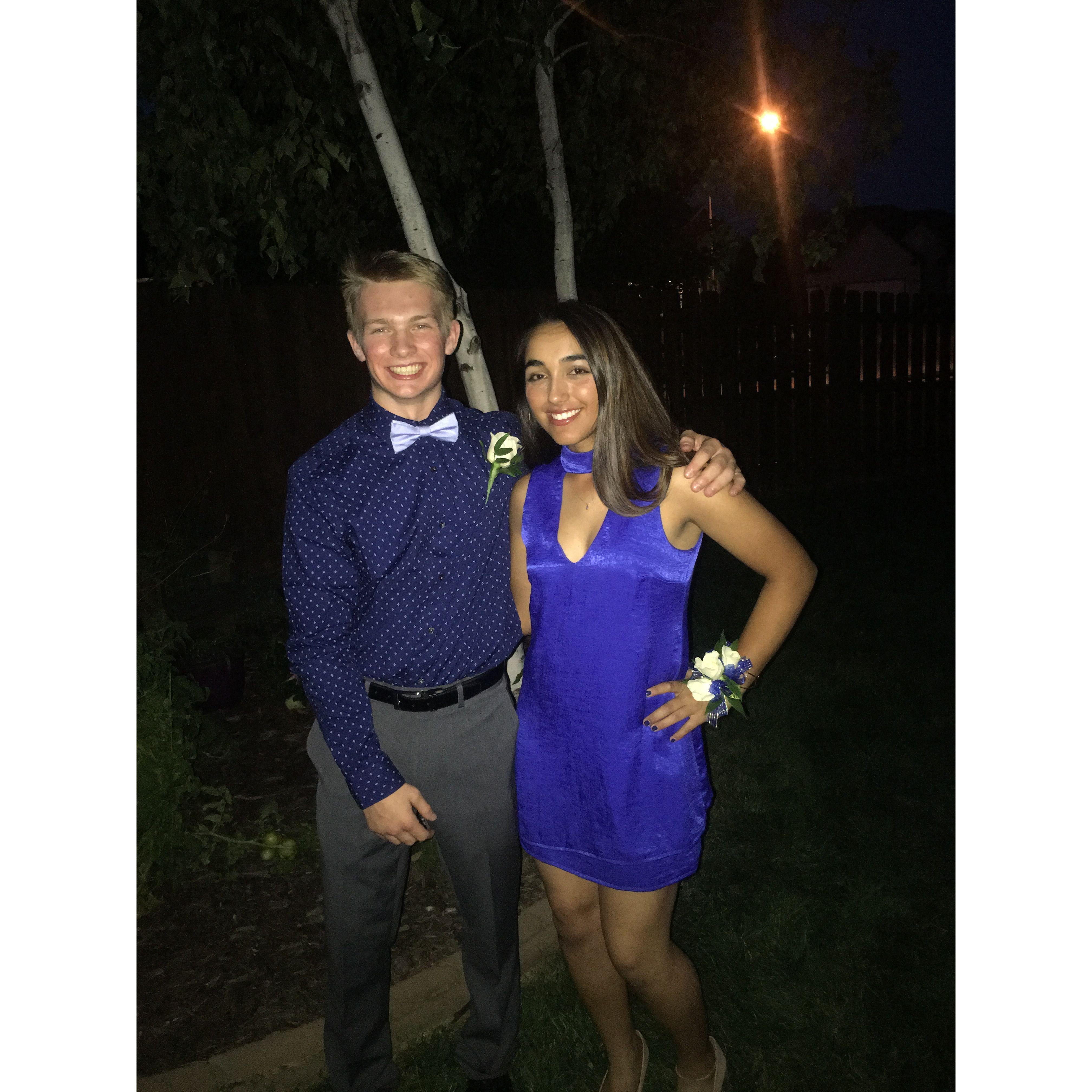 Homecoming 2017: Our first school dance together