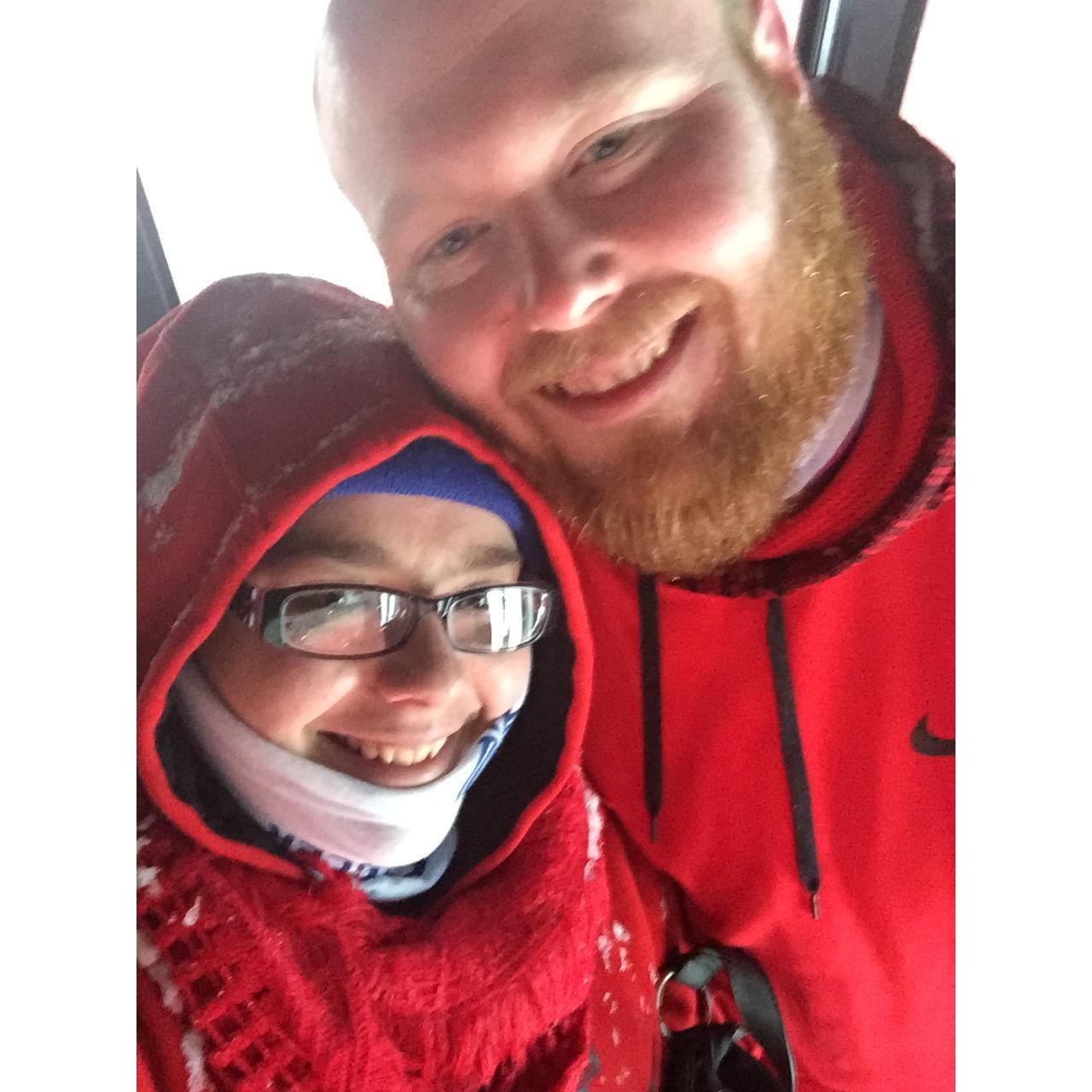 Our first Bills game!
