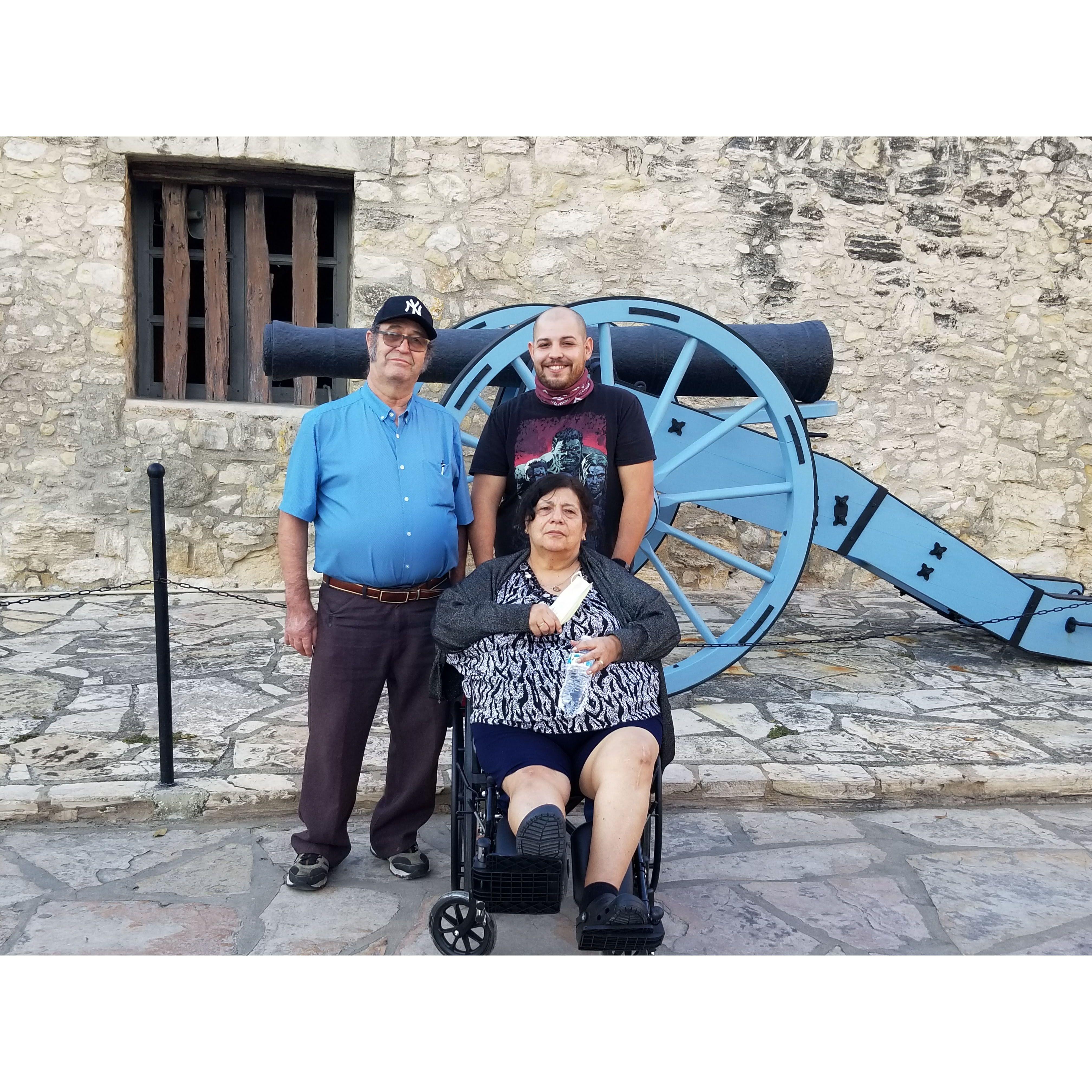 When we all went to the Alamo