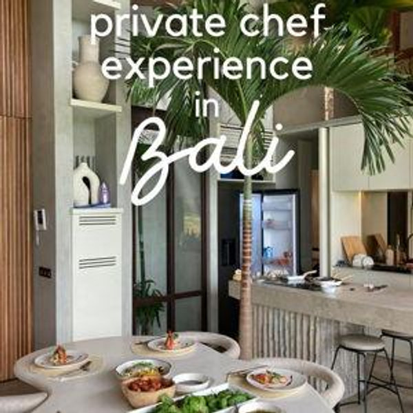 Bali private chef dinner