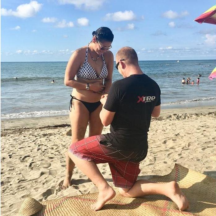 Josh proposed in Sayulita, Mexico; 26 miles from where we will be married.