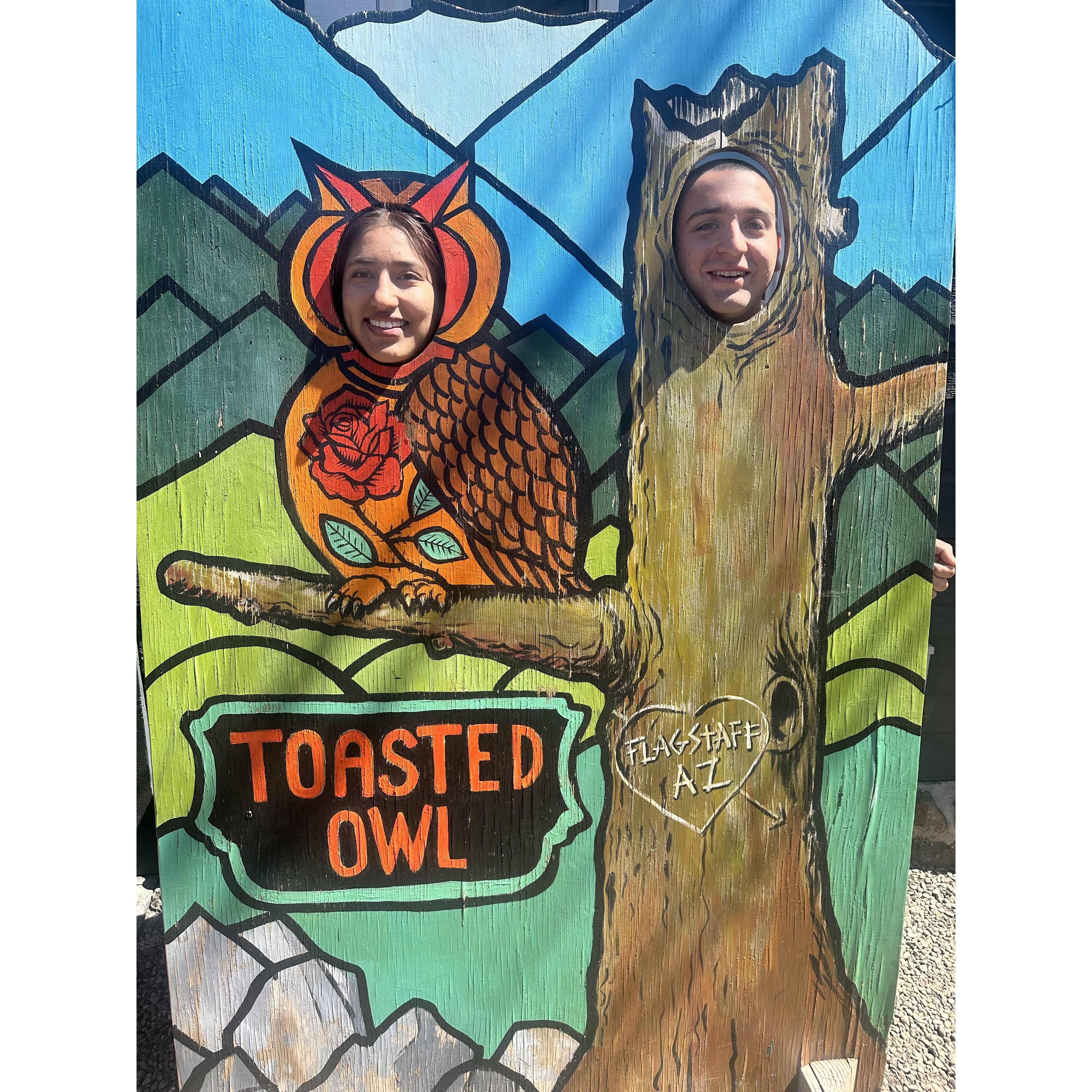 Our first visit to Flagstaff together