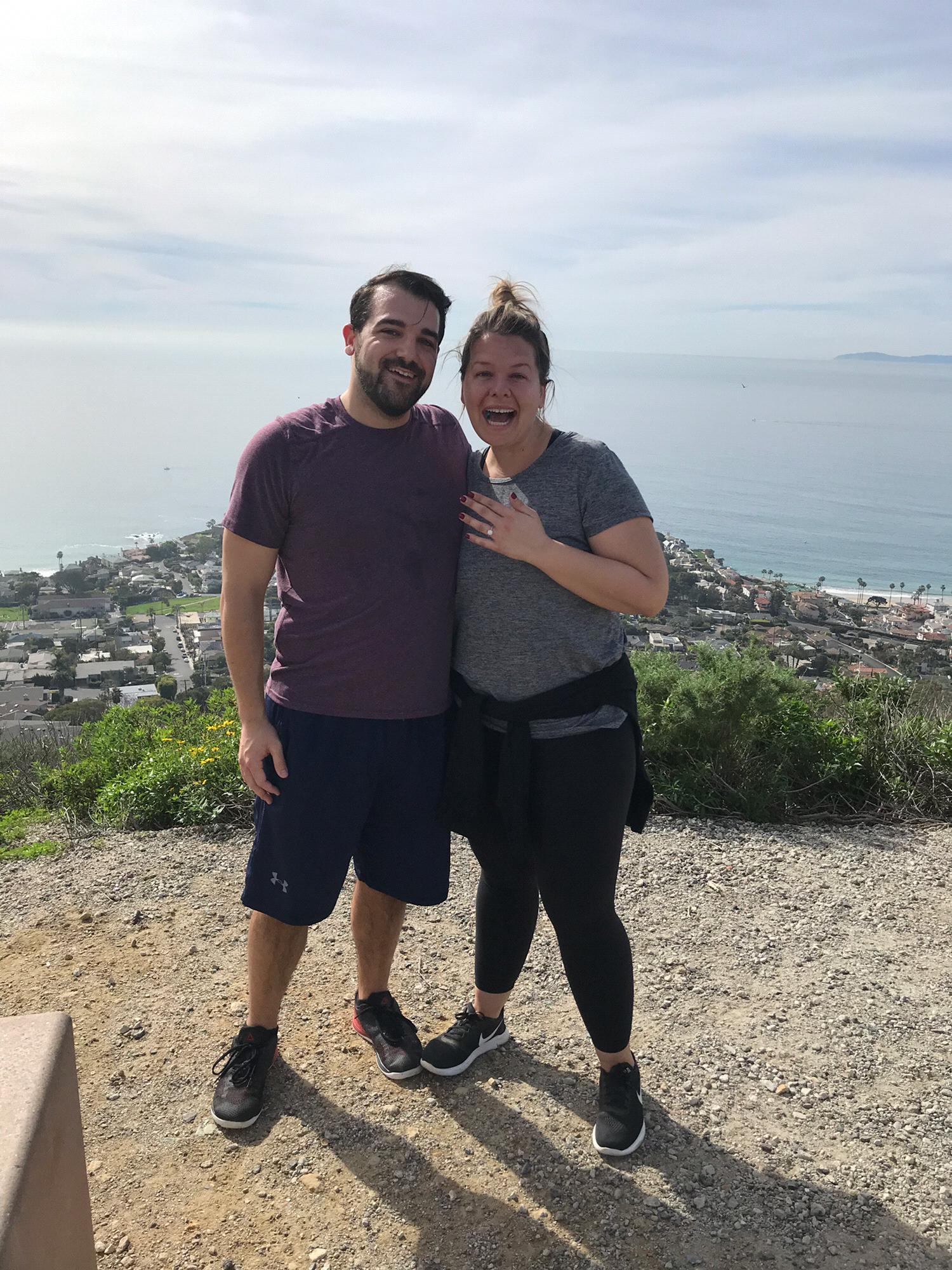 The proposal- Laguna Beach, CA