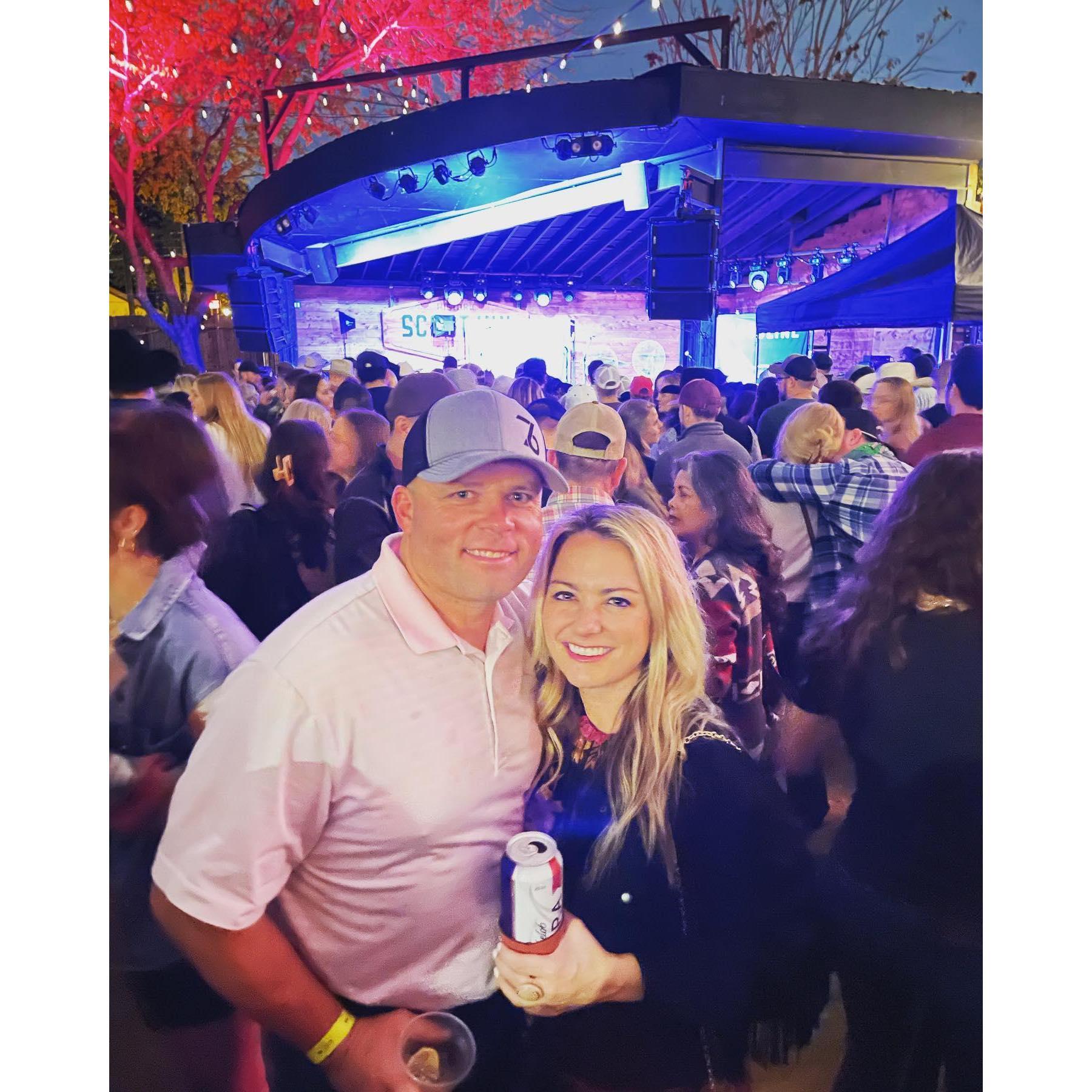 Seeing Muscadine Bloodline (again). The night of the first I love you.