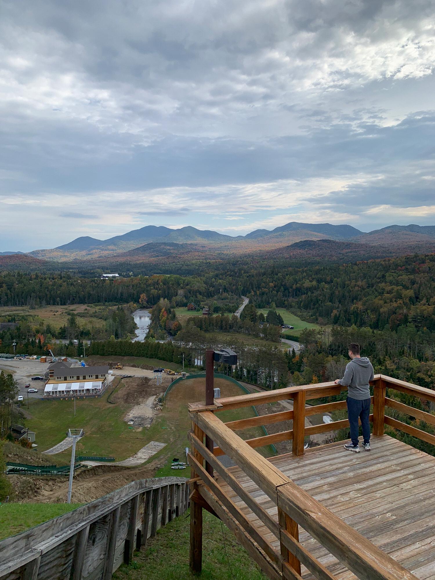 View from the Ski Jumps.