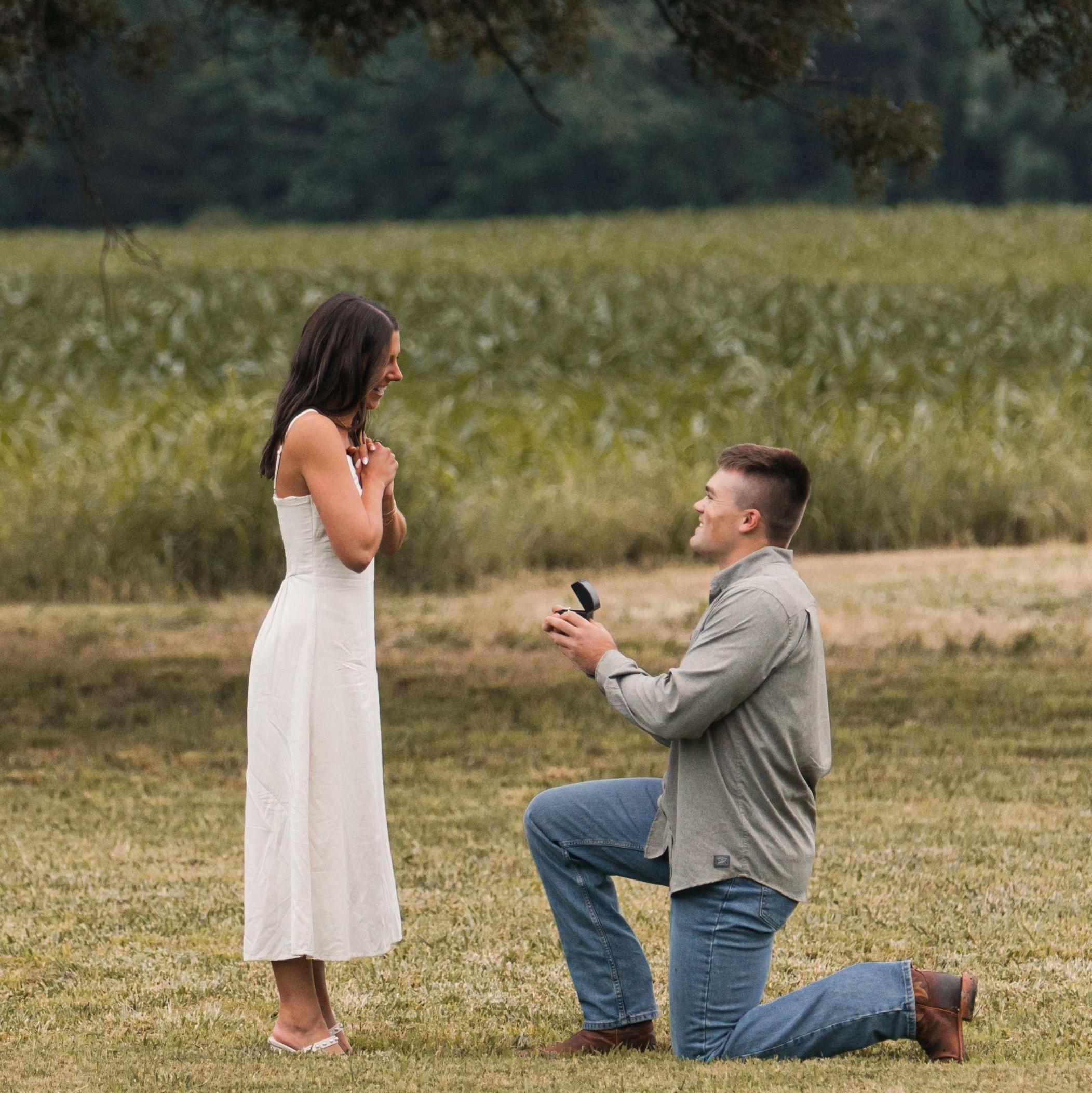 The day Karson proposed!