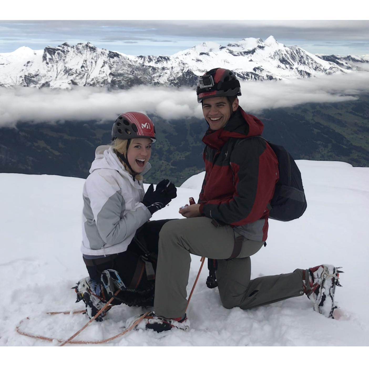 She said YES!