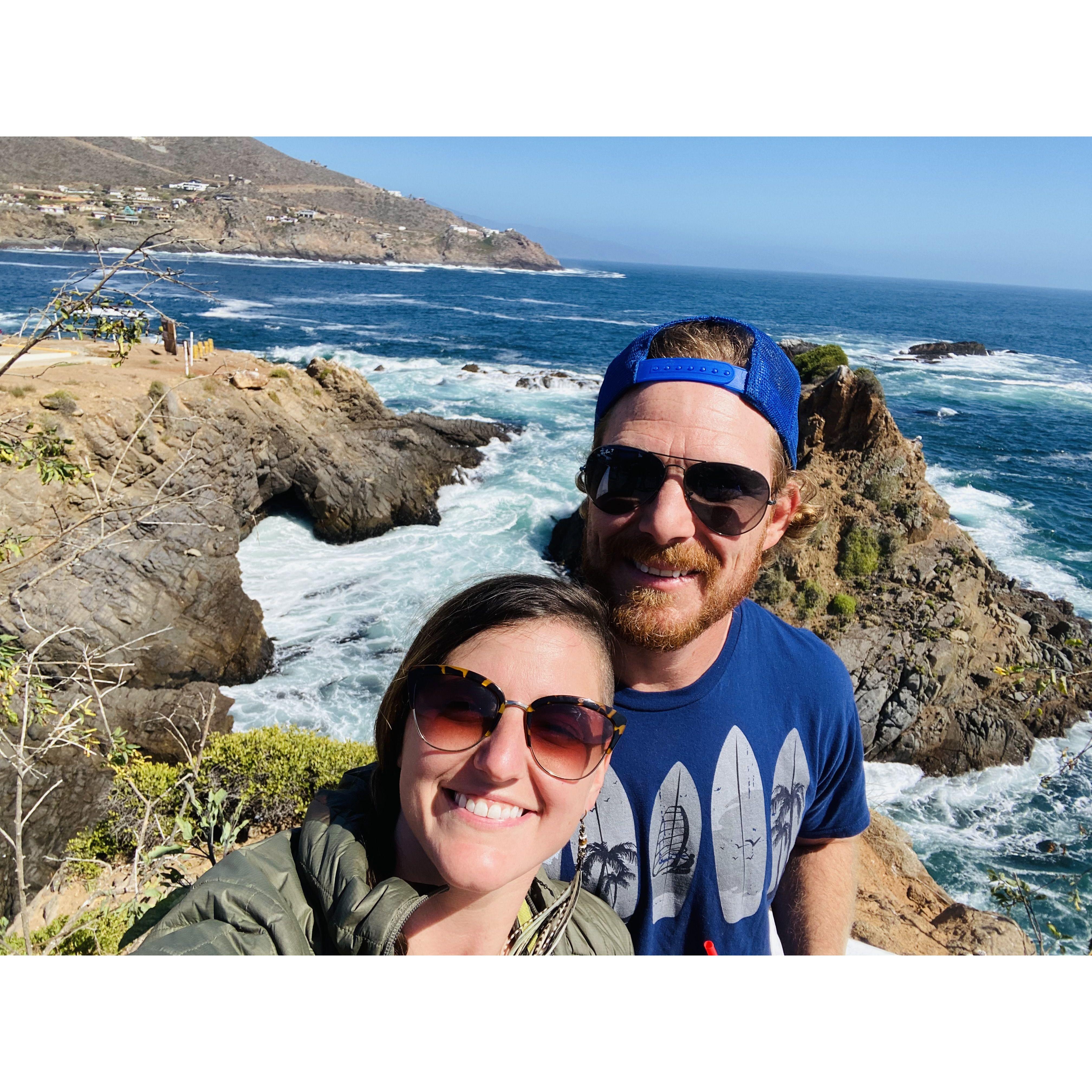 La Bufadora - The Famous Blowhole in Ensenada, Baja - May 2022.