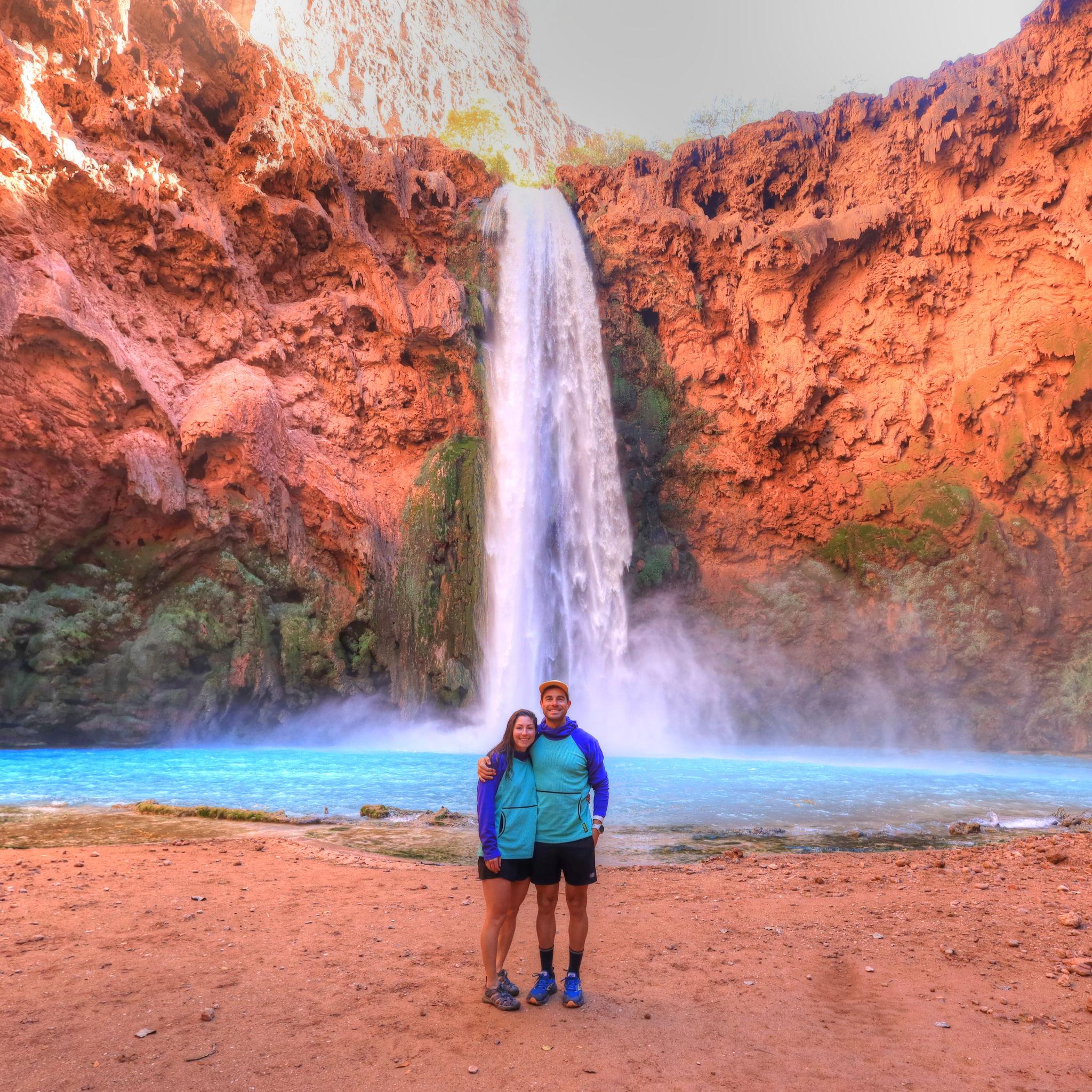 Havasupai hike in Arizona. November 2025
