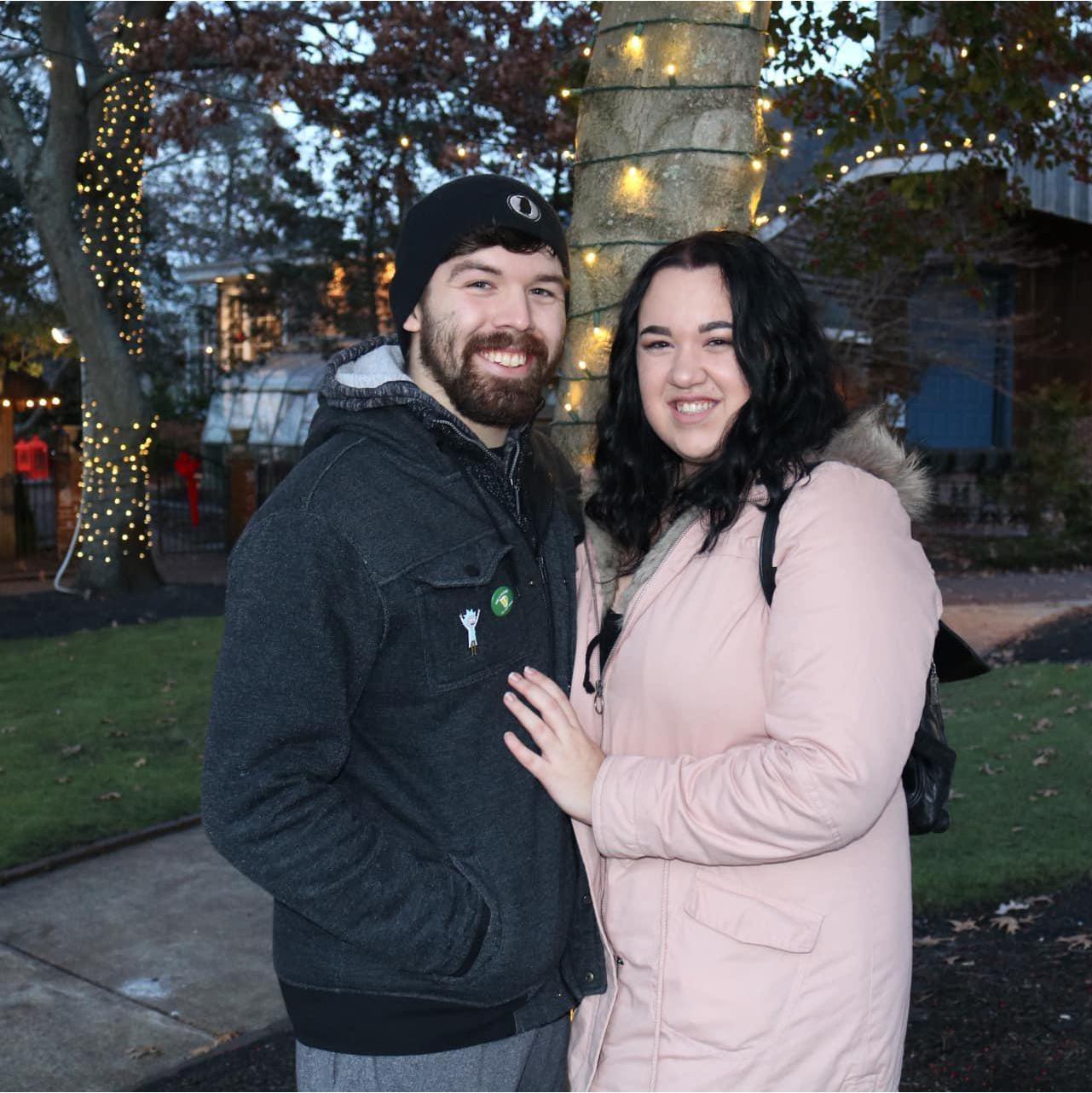 Our first trip to Smithville together. Who knew we would get married here a little over 7 years later?