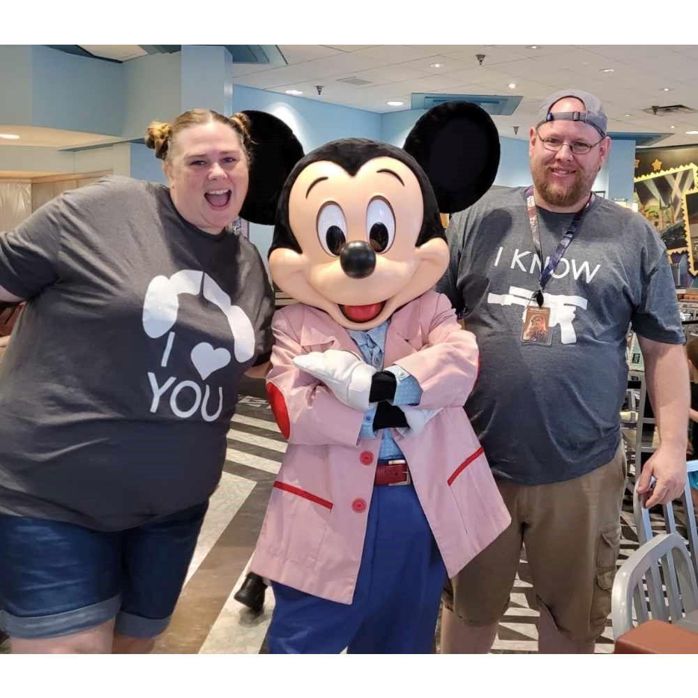 We got to see Mickey