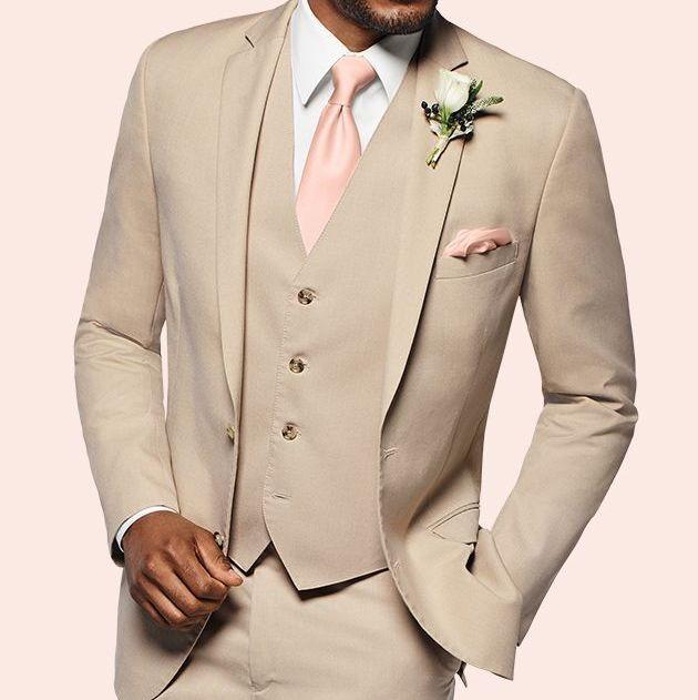 AZAZIE | Savile Tan Wool Blend Suit Jacket $129