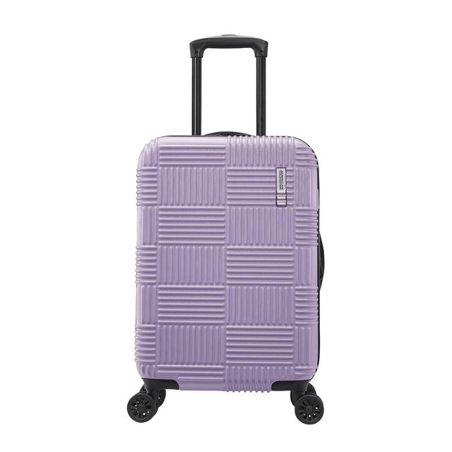 American Tourister NXT Hardside Carry On Spinner Suitcase - Soft Lilac