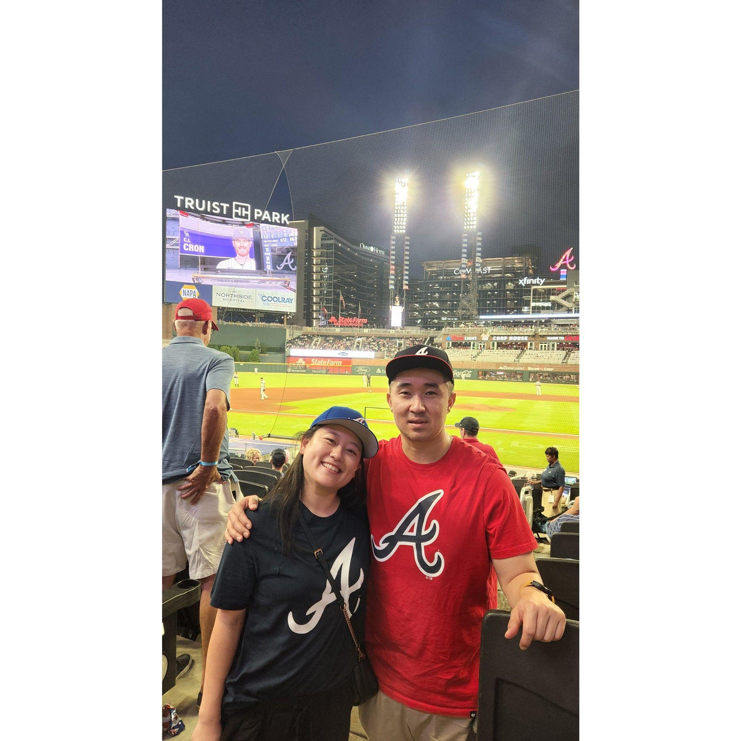 First Braves game together