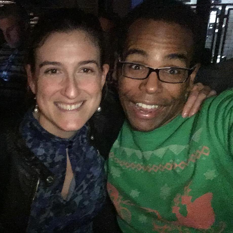 Pentatonix Christmas concert selfie!