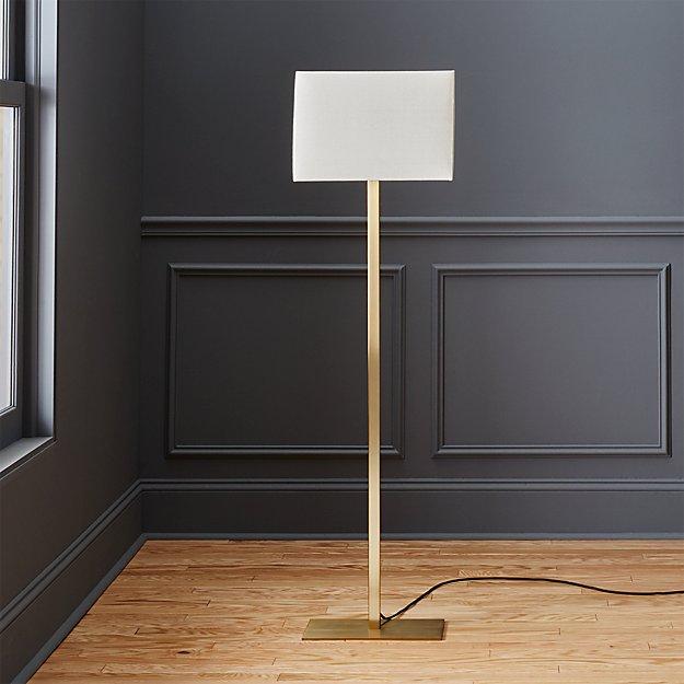 john metallic bronze floor lamp