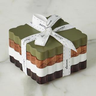 Scalloped Coaster, Set of 4