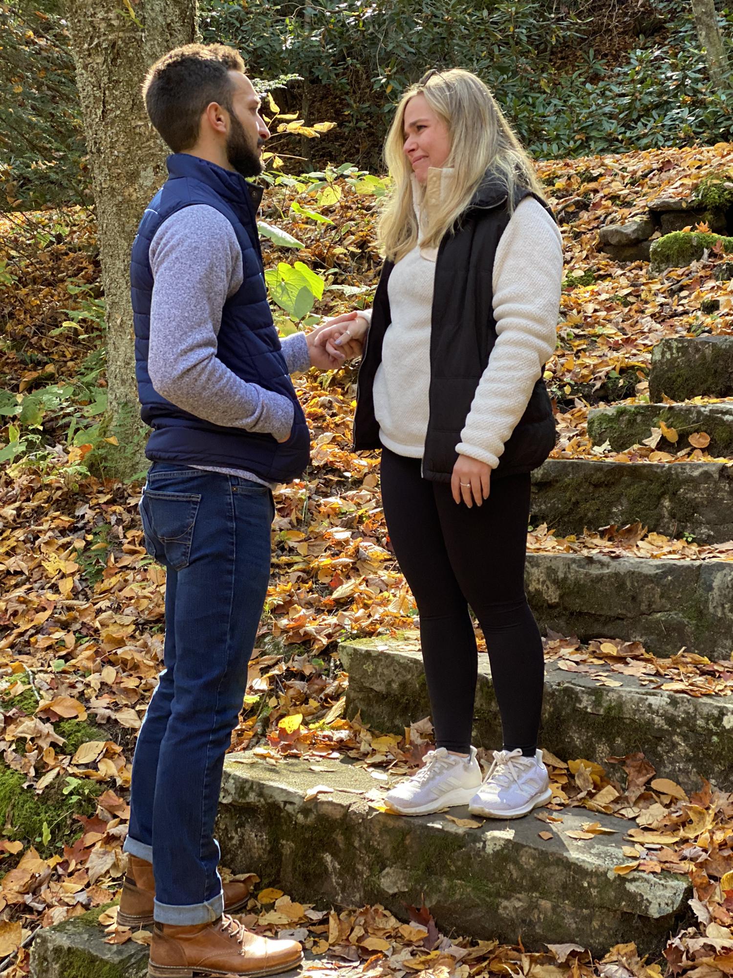 I could hear his heart beating out of his chest!!!