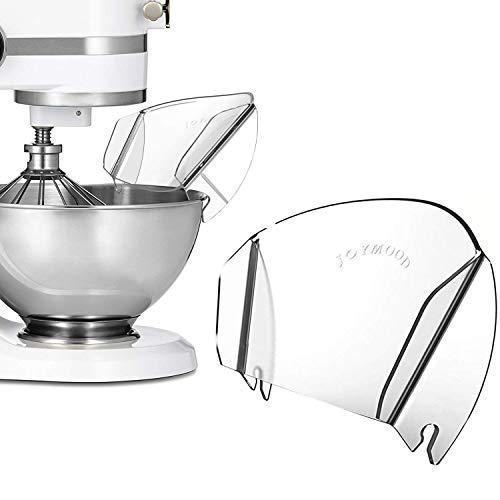 Kitchenaid Pouring Shield Replacement, Universal Pouring Chute for Metal Bowls Adding Dry & Liquid Ingredients away from Messy or Spraying, Kitchenaid Mixer Attachments & Accessory