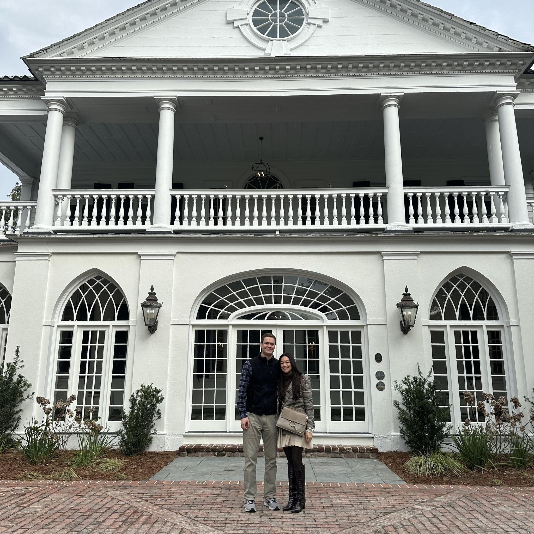 First time visiting the venue where we will say "I do"