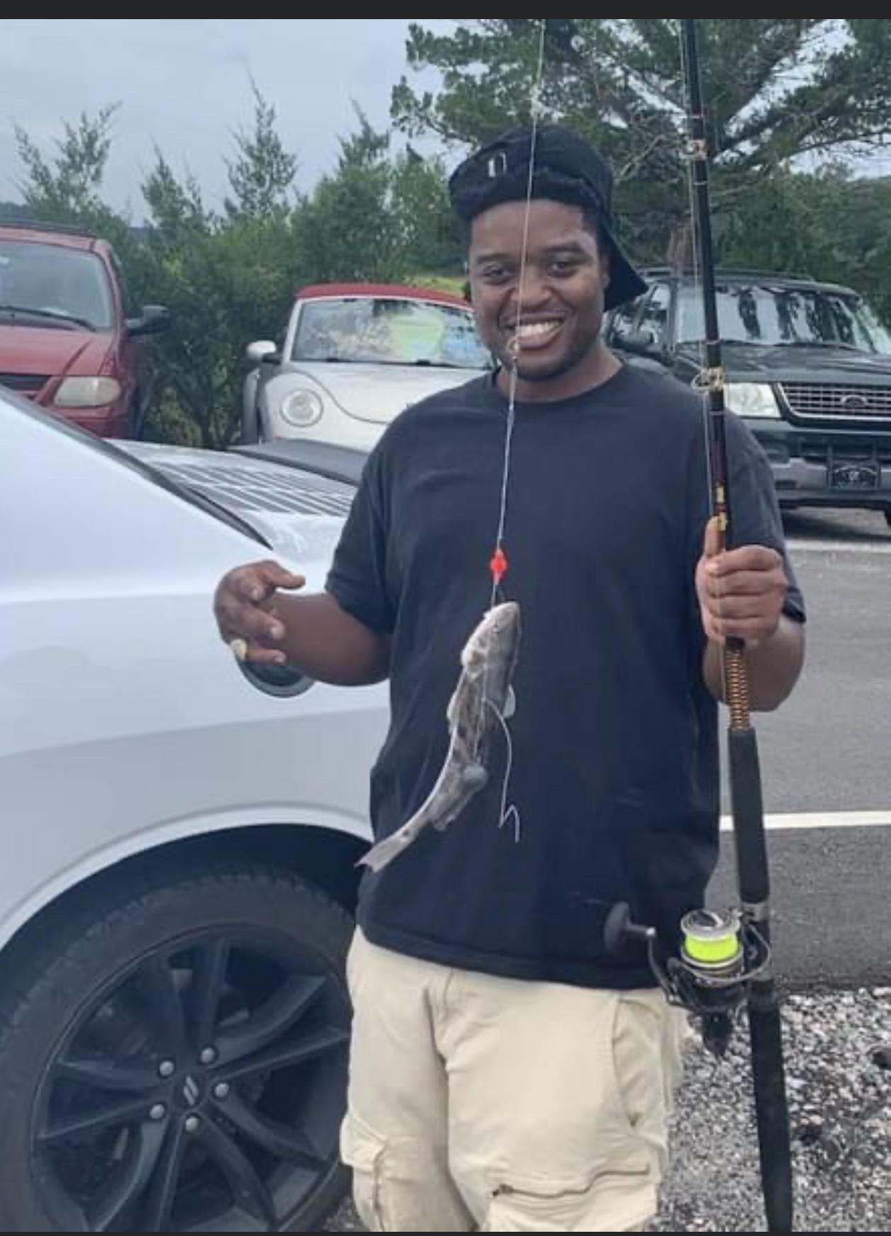 Only fish caught that day!!! I caught it!!